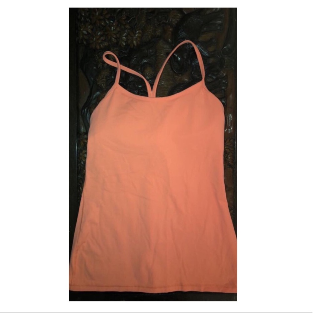 Orange Lululemon Tank